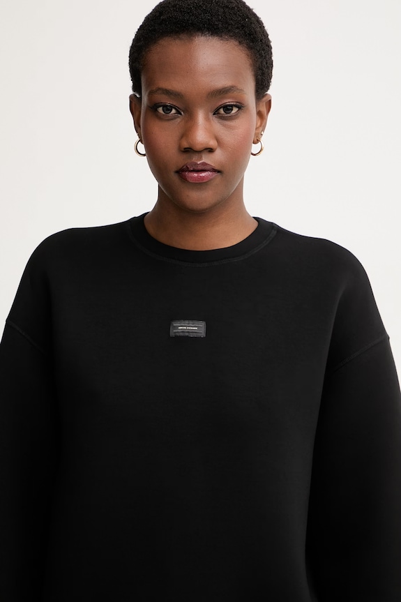 Armani Exchange mikina dámska čierna XW002041.AF21290