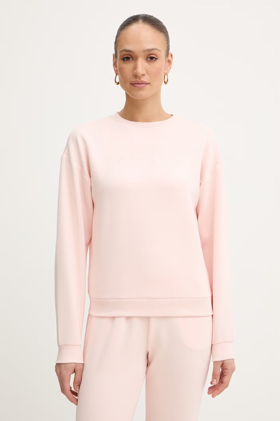 Mikina Armani Exchange s elastanom ružová XW000835.AF13397.