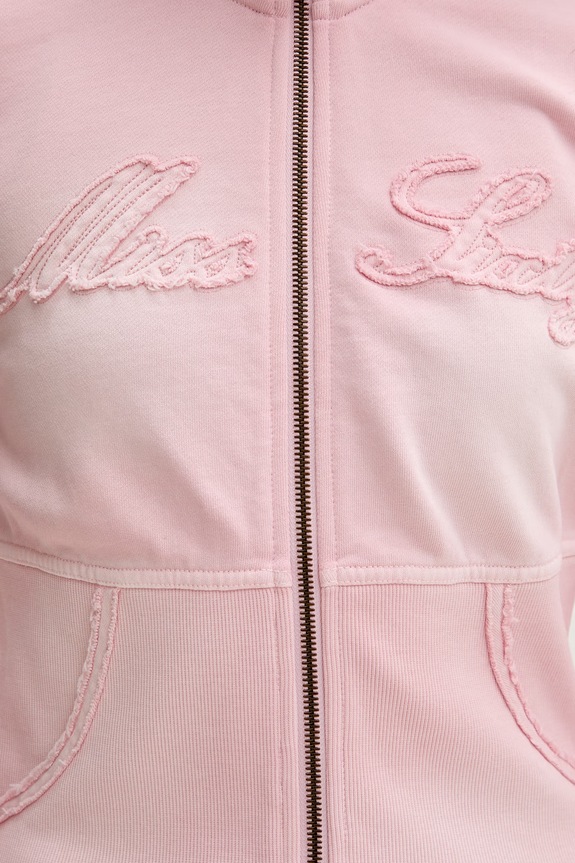 Miss Sixty bluza rozpinana damska bawełniana 6M1TJ46700 różowy
