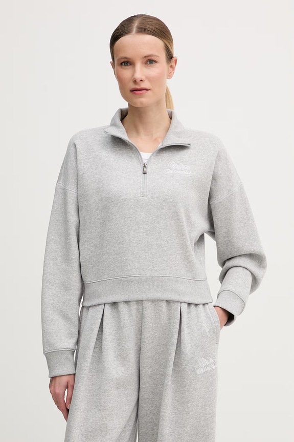 Under Armour Γυναικεία μπλούζα με βαμβάκι Rival Fleece γκρί 6012292