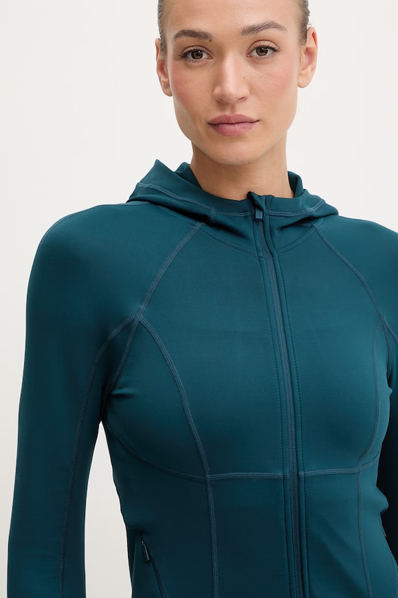 Sweaty Betty bluza treningowa damska Pro Run turkusowy SB9668