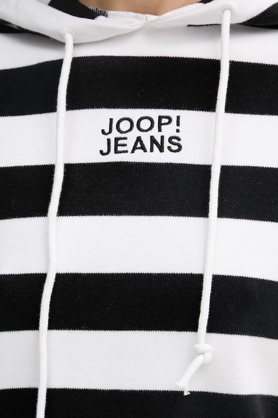 Joop! mikina s kapucňou dámska bavlnená 30101860 čierna