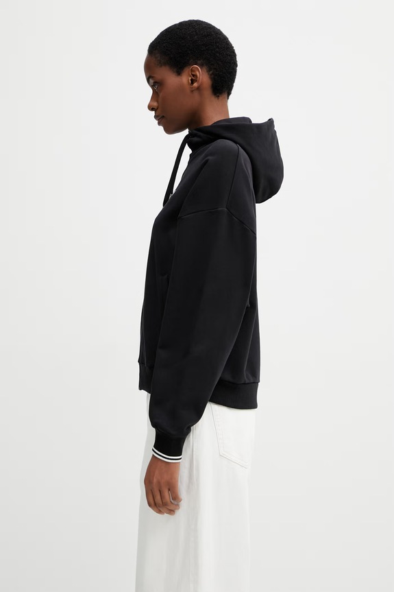 Fred Perry cipzáras melegítőfelső női pamut G2164 fekete SS26