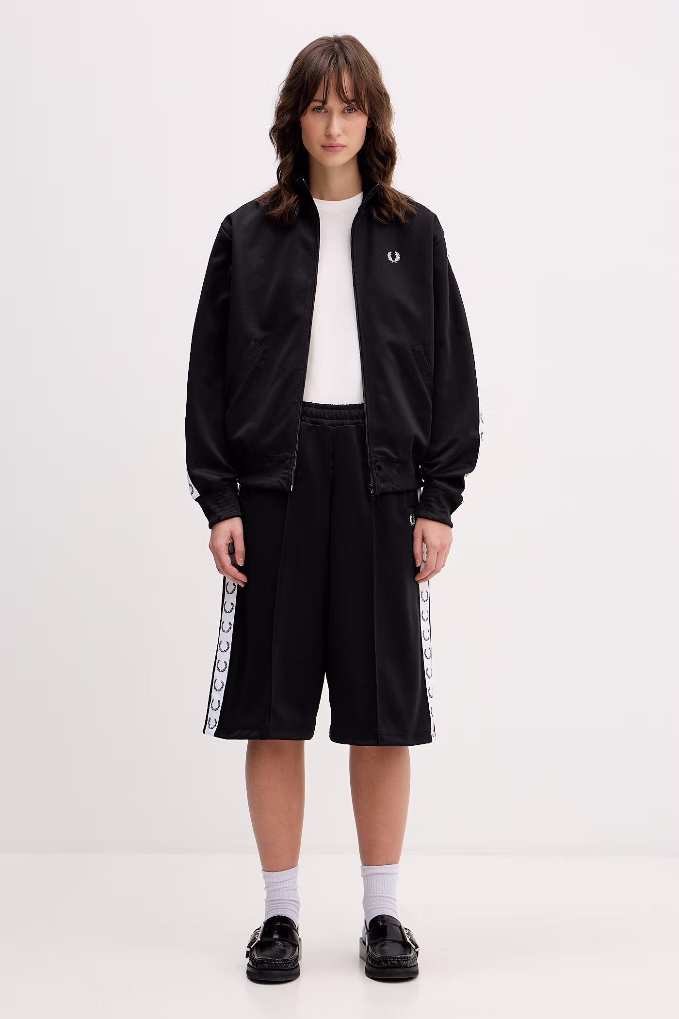 Fred Perry bluză J1106 negru