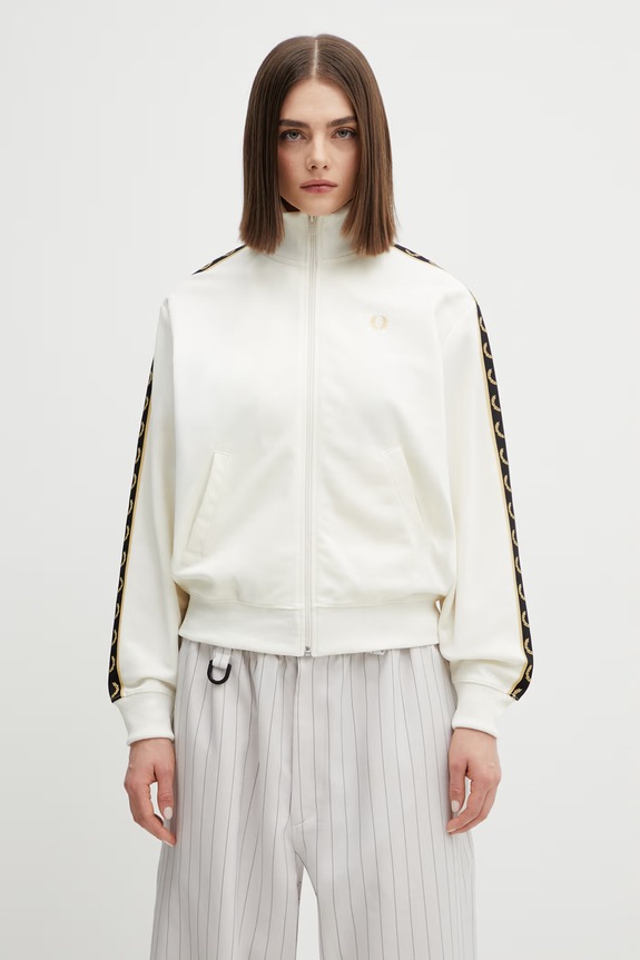 Fred Perry bluza gładkie beżowy J9100