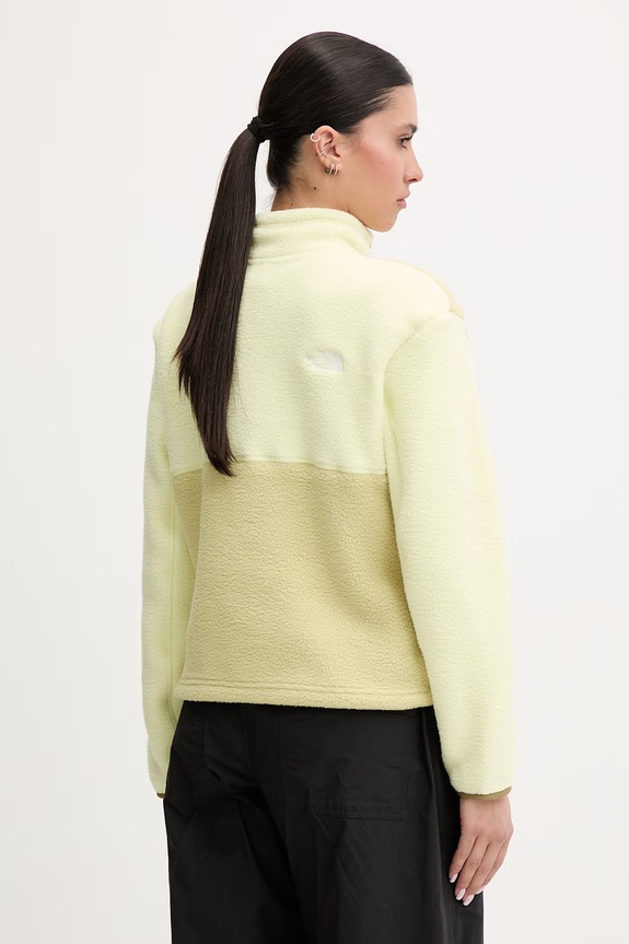Îmbrăcăminte The North Face hanorac din polar pentru femei Yumiori NF0A8E89M4O1 galben