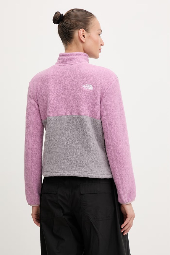 Îmbrăcăminte The North Face hanorac pentru femei, din polar Yumiori NF0A8E89M5O1 roz