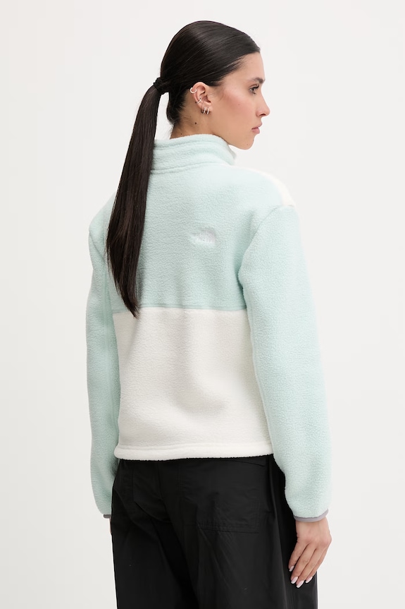 Îmbrăcăminte The North Face hanorac cu fermoar pentru femei Yumiori NF0A8E89M651 turcoaz