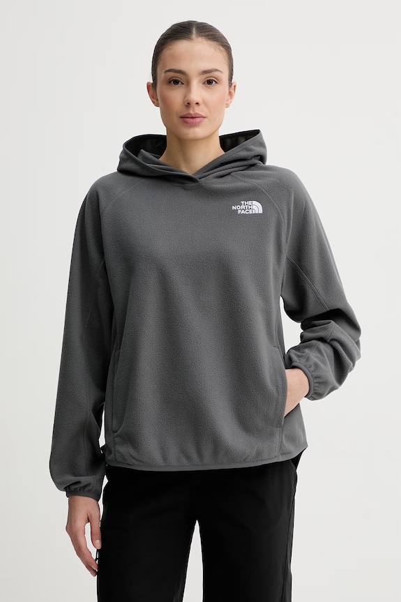 The North Face bluză sport pentru femei, din polar OXARA gri NF0A8G1ARHI1