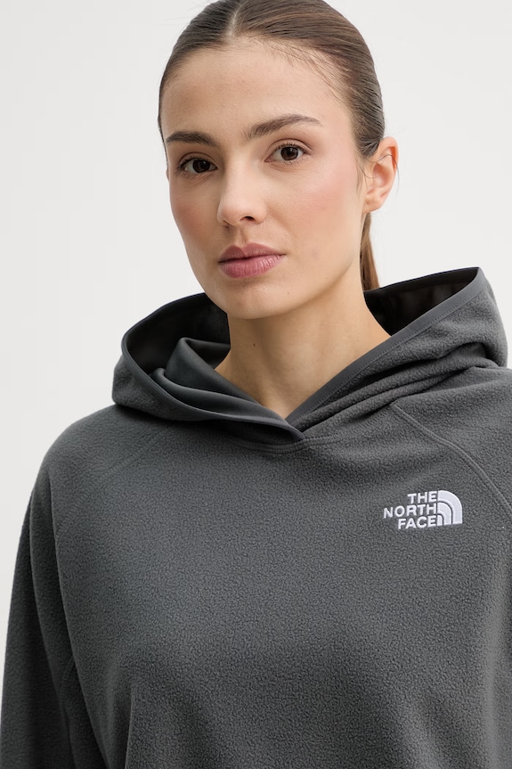 The North Face bluză sport pentru femei, din polar OXARA gri NF0A8G1ARHI1