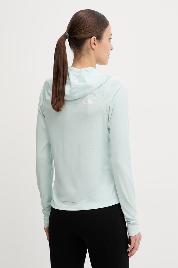 Odzież The North Face bluza treningowa damska SUNRISER NF0A8BN9G701 turkusowy