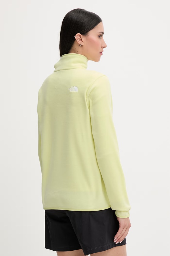 Îmbrăcăminte The North Face hanorac din polar pentru femei NF0A8D2JG6O1 galben
