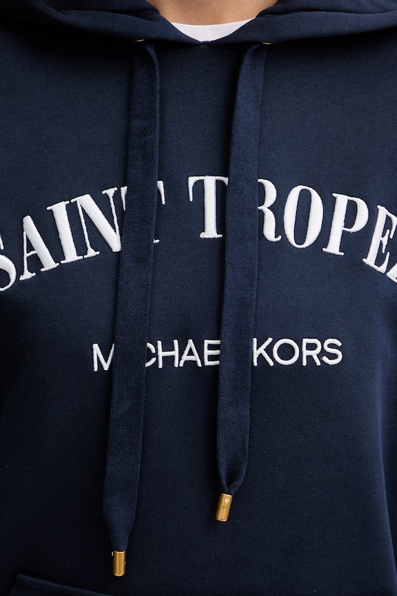 MICHAEL Michael Kors hanorac pentru femei, din bumbac MS6520W4MY bleumarin