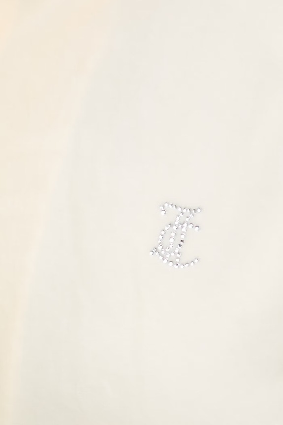Juicy Couture hanorac cu glugă de damă din velur ICCLE HOODIE JCWAS126304 bej