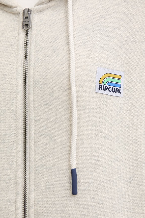 Rip Curl hanorac cu fermoar pentru femei, din bumbac SURF SIDE 0BGWFL gri