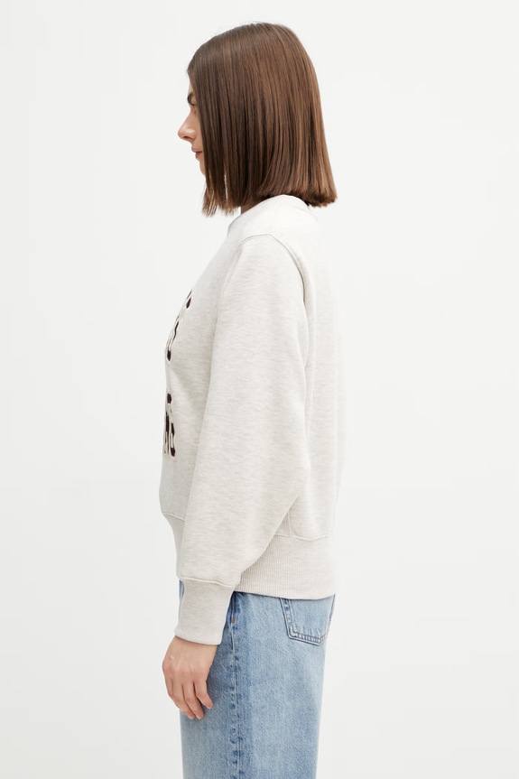 Anine Bing Harry bluza damska z bawełną A.08.11677 beżowy SS26
