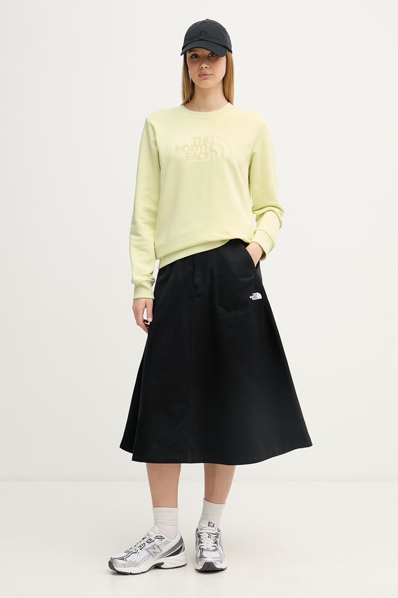 The North Face bluza damska Drew Peak Light NF0A8C1EGM41 żółty SS26