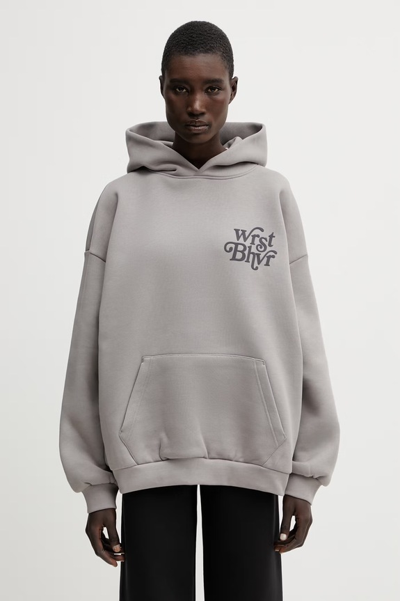 Abbigliamento WRSTBHVR Reen V2 felpa con cappuccio da donna U2026TT.3436 grigio