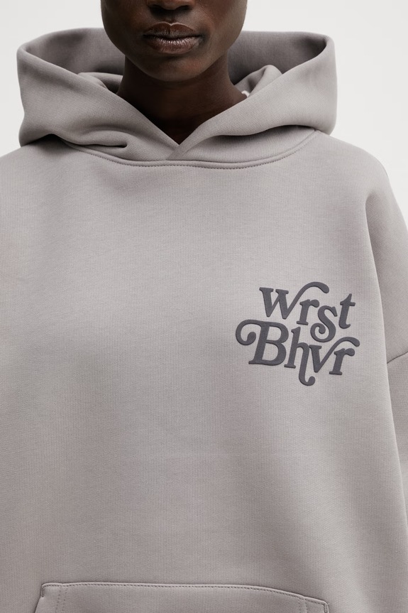 WRSTBHVR Reen V2 felpa con cappuccio da donna grigio U2026TT.3436
