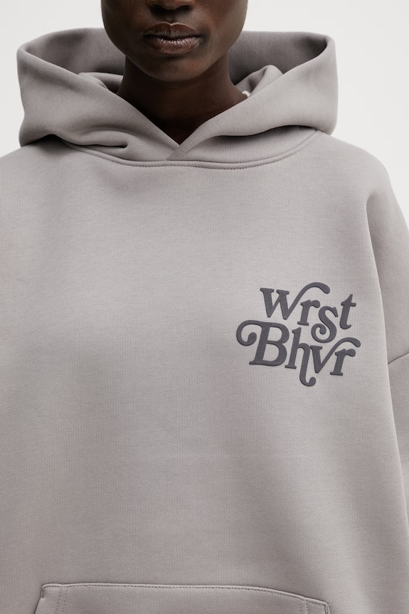 WRSTBHVR Reen V2 felpa con cappuccio da donna grigio U2026TT.3436