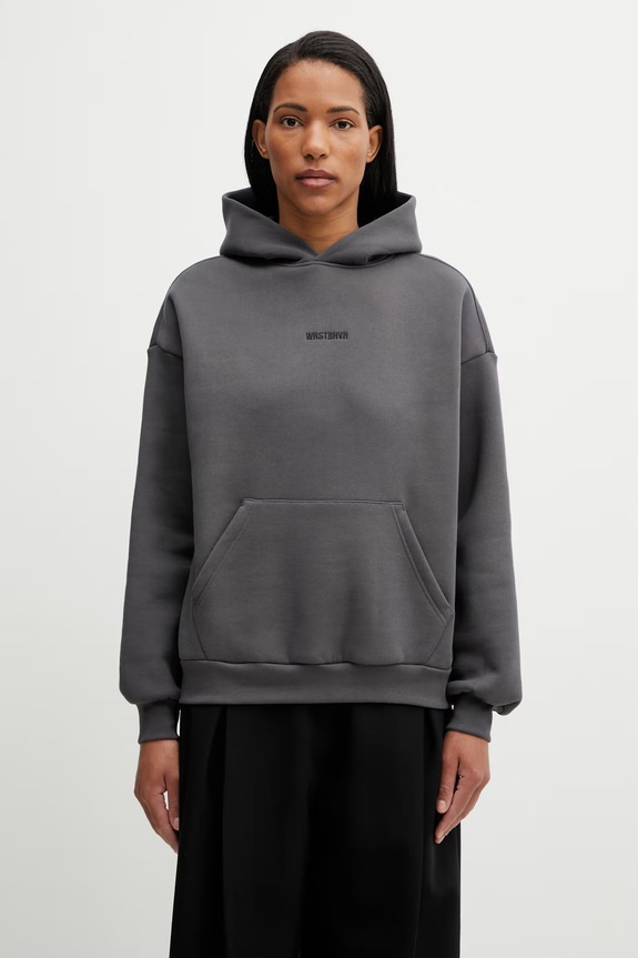Abbigliamento WRSTBHVR Garm V5 felpa con cappuccio da donna U2026TT.3437 grigio
