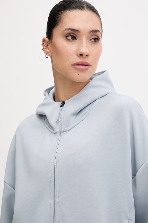 The North Face hanorac de antrenament pentru femei JAIDA albastru NF0A8G8KFM21
