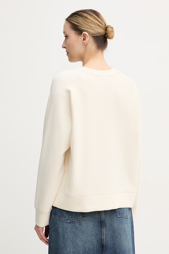 Ρούχα Mos Mosh μπλούζα γυναικεία με βισκόζη Abello 168530 μπεζ