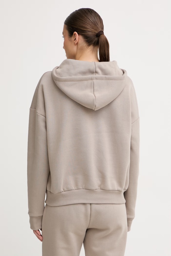 Odzież JOYINME bluza z kapturem damska Bare bluza.bare brązowy