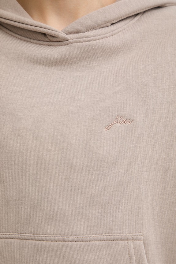 JOYINME bluza z kapturem damska Bare bluza.bare brązowy