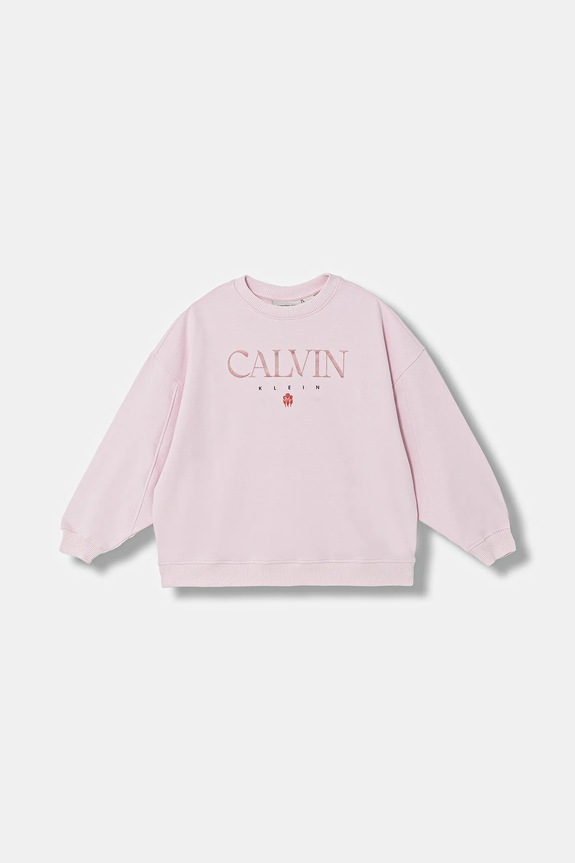Calvin Klein Jeans bluza dziecięca pozostałe różowy IG0IG03066.128.176.PPY2