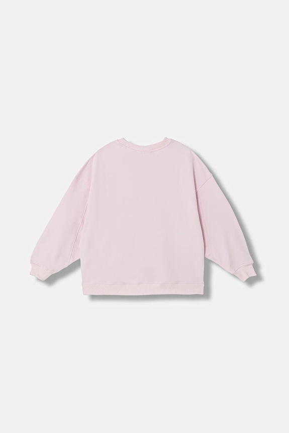 Calvin Klein Jeans bluza dziecięca IG0IG03066.128.176.PPY2 różowy SS26