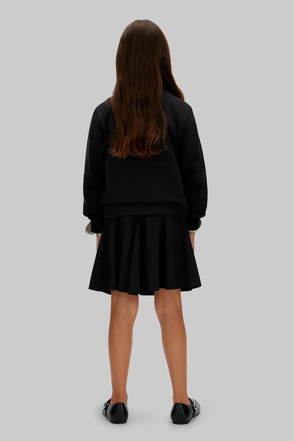 Παιδική βαμβακερή μπλούζα Calvin Klein Jeans IG0IG03069.128.176.PPY2 μαύρο