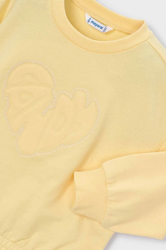 Κοριτσίστικα Παιδική μπλούζα Mayoral 3449.6H.Mini.PPY2 κίτρινο