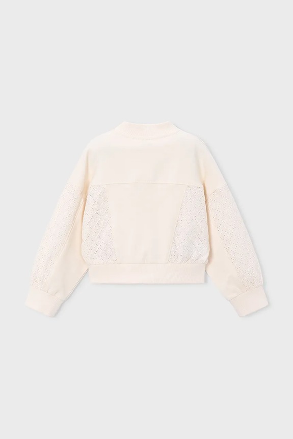 Mayoral bluza dziecięca 3456.6E.Mini.PPY2 beżowy SS26