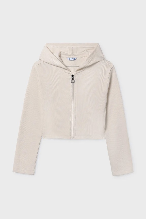 Mayoral bluza dziecięca 6408.8E.Junior.PPY2 biały SS26