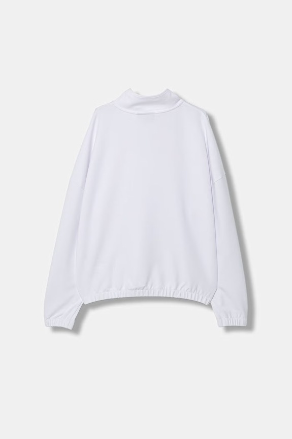 EA7 Emporio Armani bluza rozpinana dziecięca 7G000208.AF12501 biały SS26