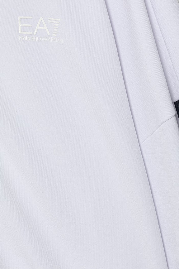 Dziewczynka EA7 Emporio Armani bluza rozpinana dziecięca 7G000208.AF12501 biały