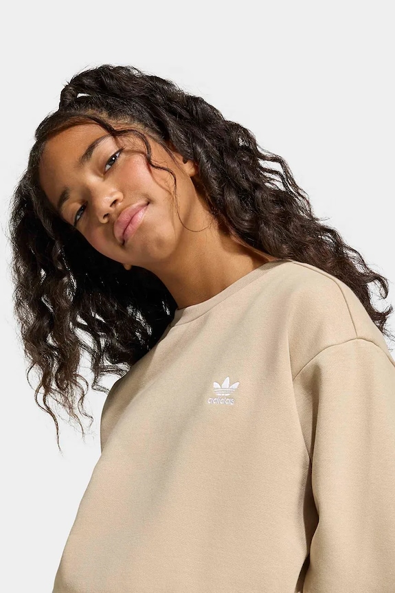 Dječja dukserica adidas Originals bež KE2383
