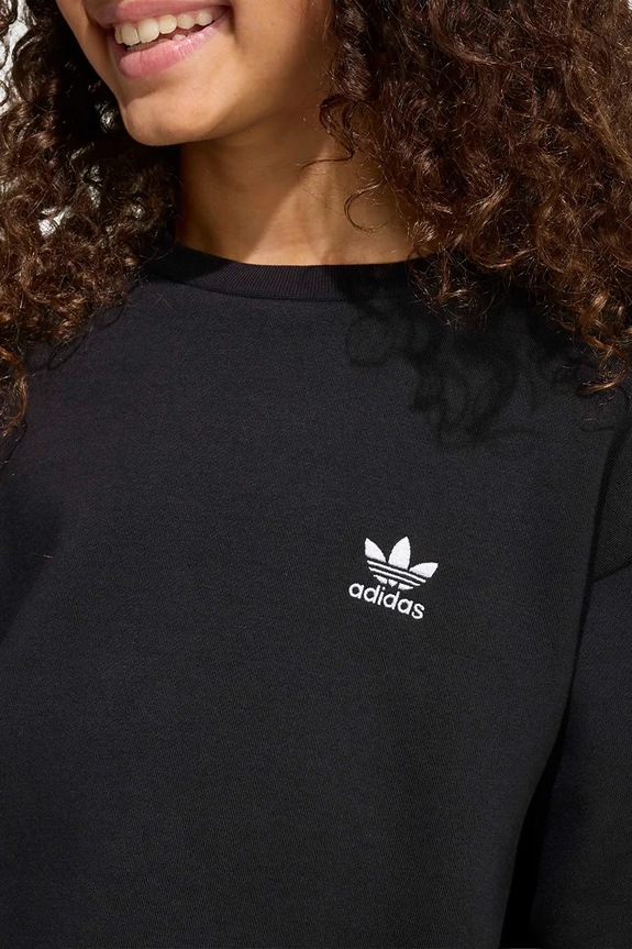 Dječja dukserica adidas Originals crna KE2380
