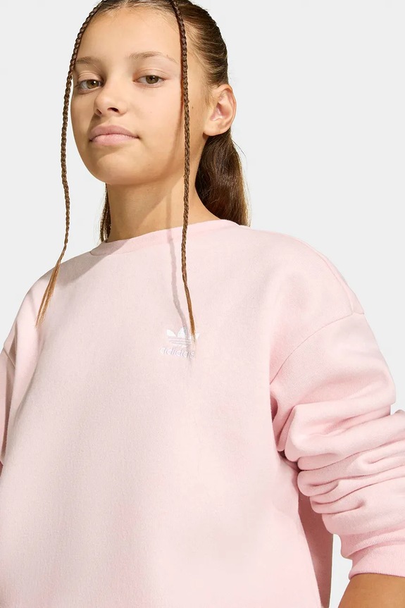 Παιδική μπλούζα adidas Originals KE3733 ροζ