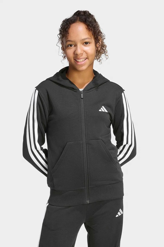 adidas bluză copii imprimeu negru KC8735