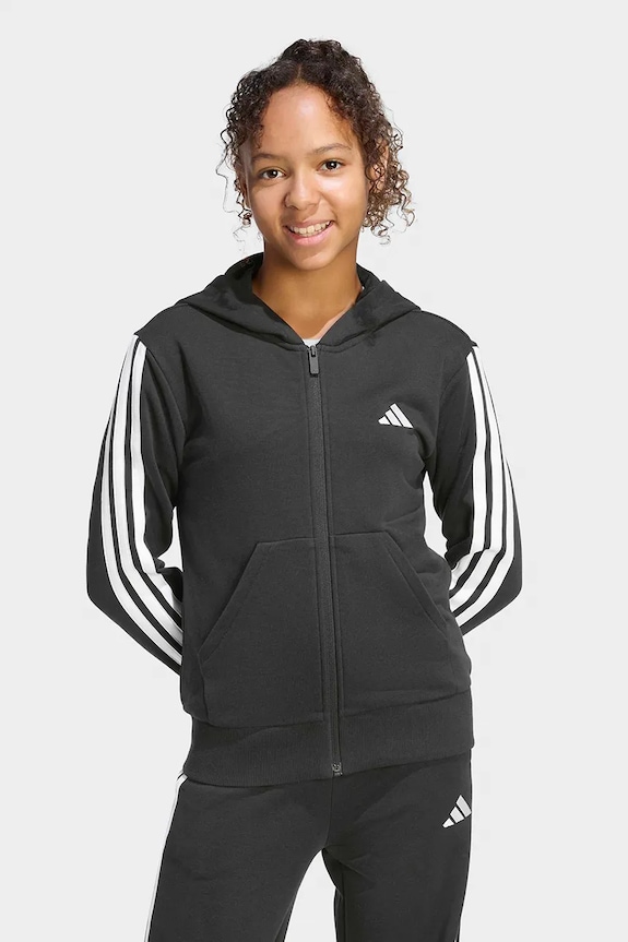 adidas bluză copii imprimeu negru KC8735