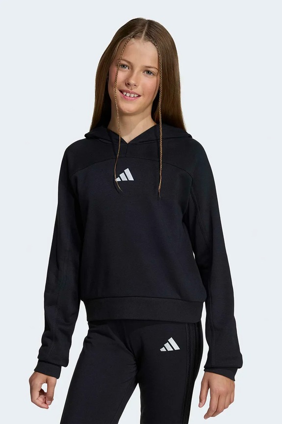 adidas bluză copii imprimeu negru KB7047