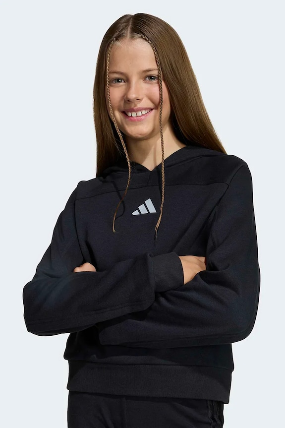 adidas bluză copii KB7047 negru
