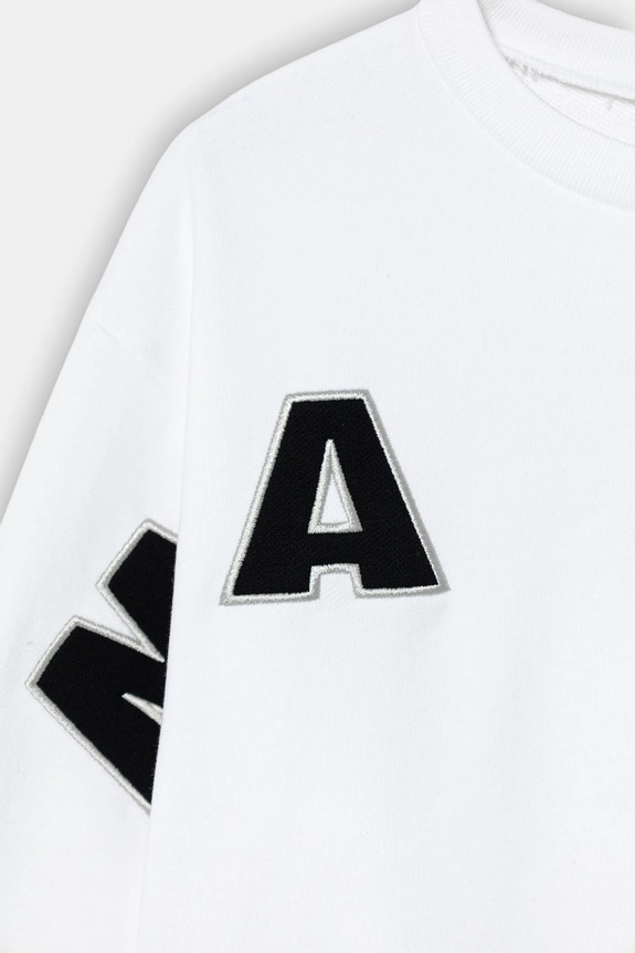 Κοριτσίστικα Παιδική βαμβακερή μπλούζα Marni MS220F SWEAT-SHIRT M01193.M00V0 λευκό