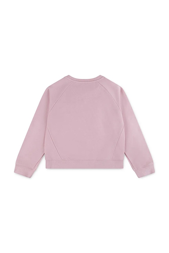 Κοριτσίστικα Παιδική μπλούζα Levi's MEET AND GREET CREW 3EP542 ροζ