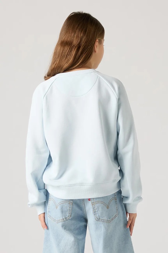 Παιδική μπλούζα Levi's MEET AND GREET CREW 4EP542 μπλε