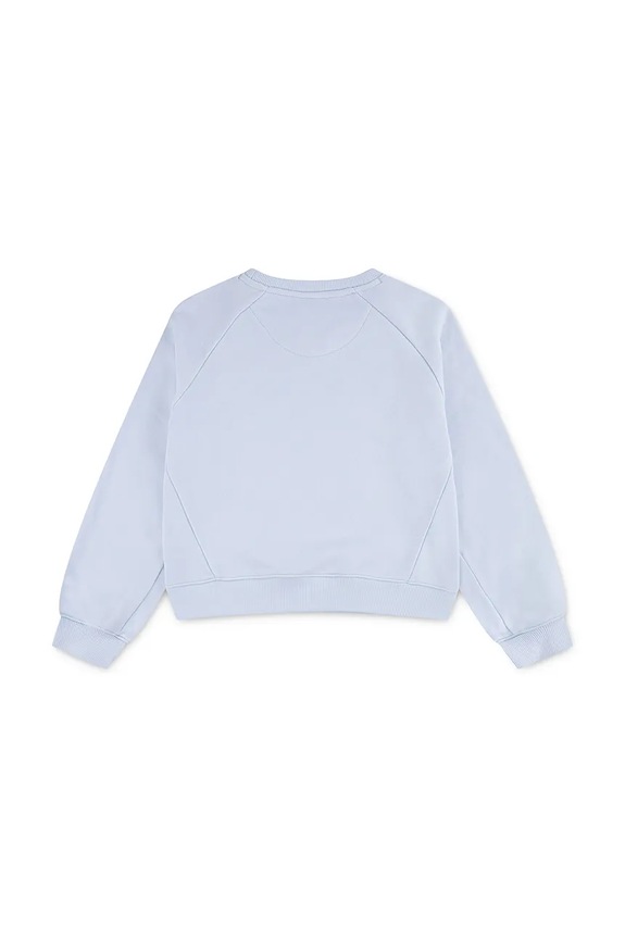 Κοριτσίστικα Παιδική μπλούζα Levi's MEET AND GREET CREW 4EP542 μπλε