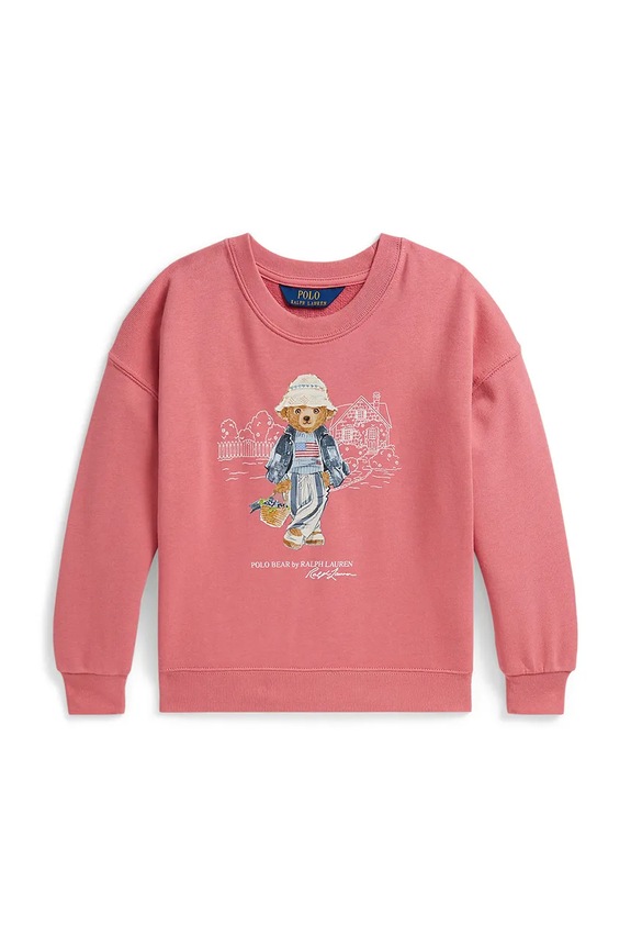 Polo Ralph Lauren bluza dziecięca różowy 312A11783001