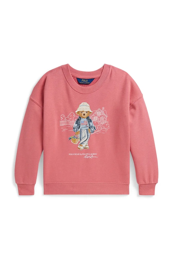 Polo Ralph Lauren bluza dziecięca różowy 312A11783001